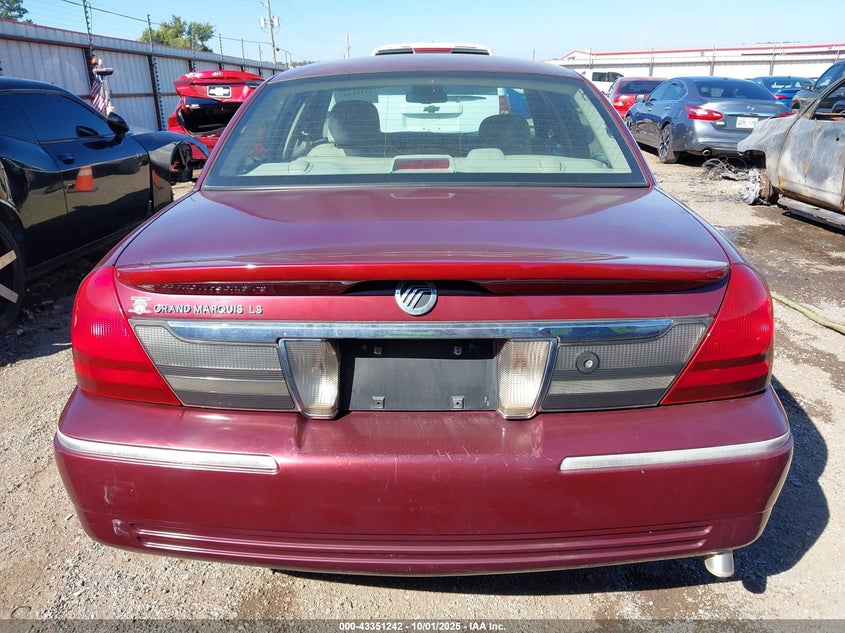 2007 Mercury Grand Marquis Ls VIN: 2MEFM75V07X604282 Lot: 43351242