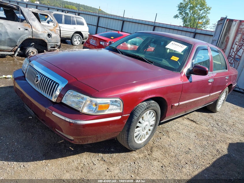 2MEFM75V07X604282 2007 MERCURY GRAND MARQUIS photo no. 2