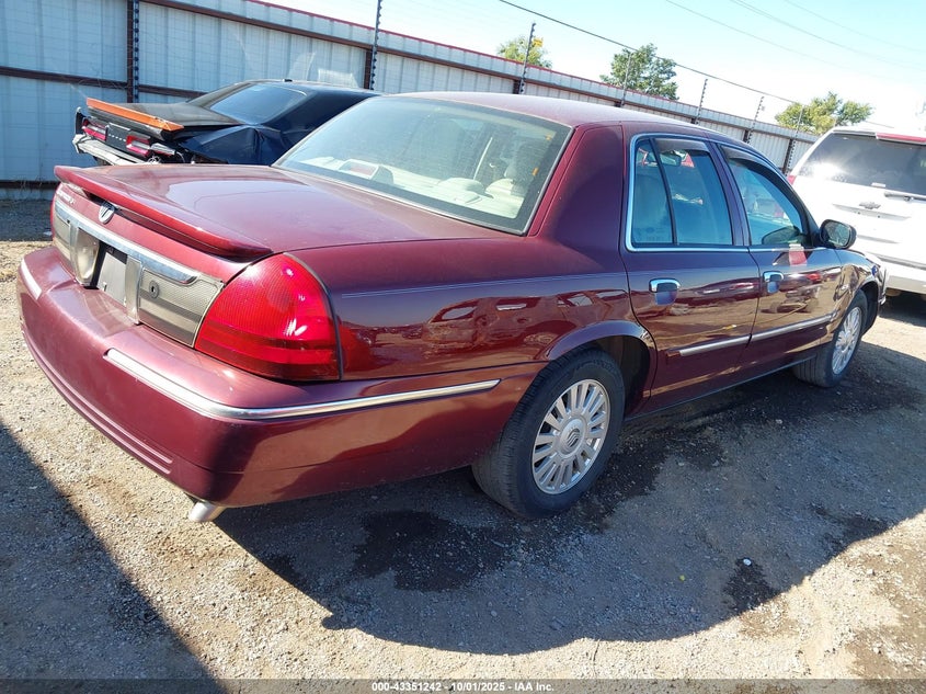 2MEFM75V07X604282 2007 MERCURY GRAND MARQUIS photo no. 4