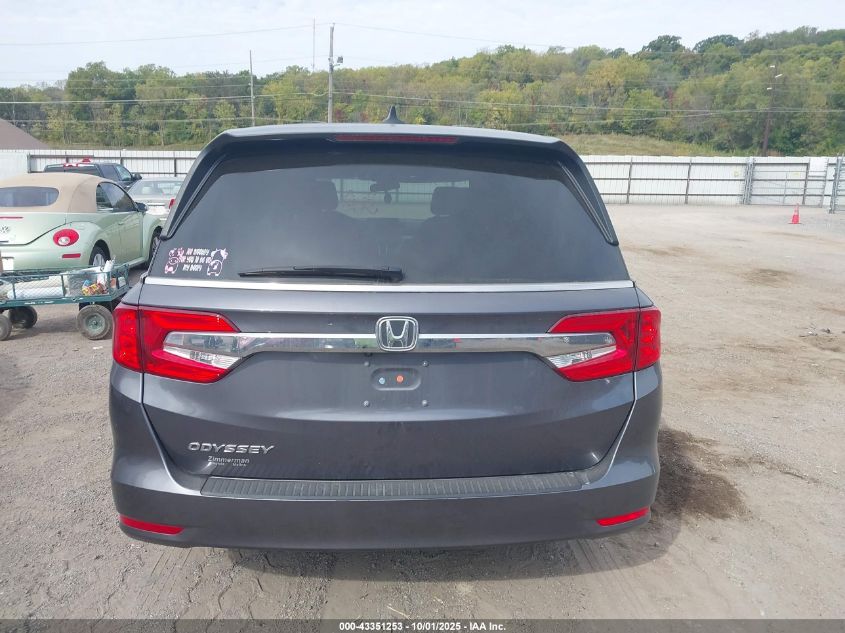 2019 Honda Odyssey Ex VIN: 5FNRL6H53KB128691 Lot: 43351253