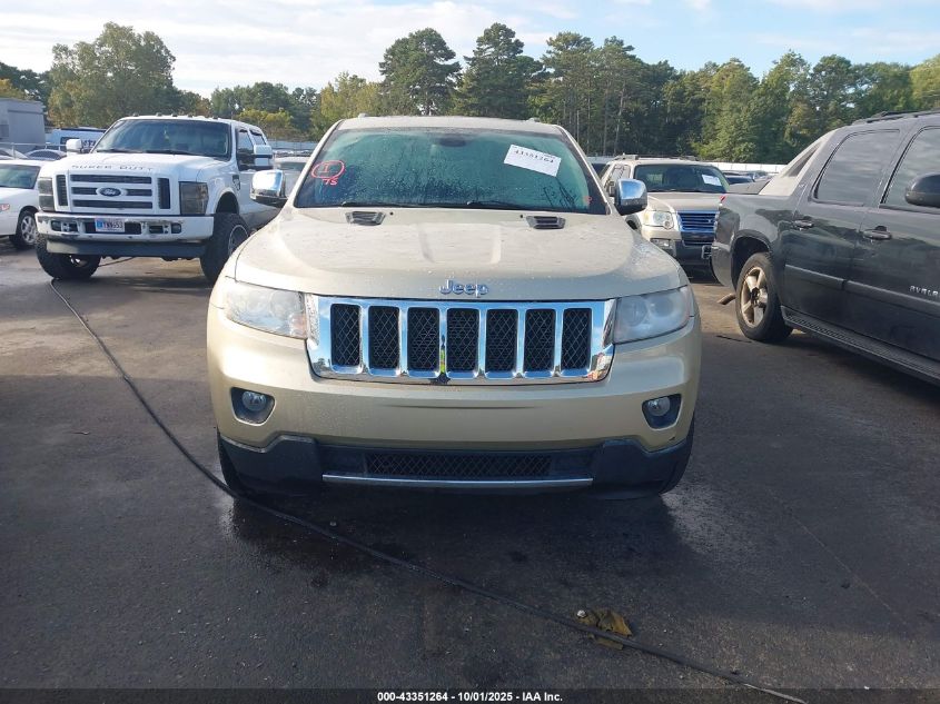 2011 Jeep Grand Cherokee Overland VIN: 1J4RR6GT0BC606930 Lot: 43351264