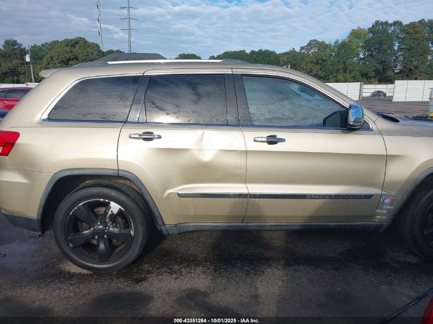 2011 Jeep Grand Cherokee Overland VIN: 1J4RR6GT0BC606930 Lot: 43351264