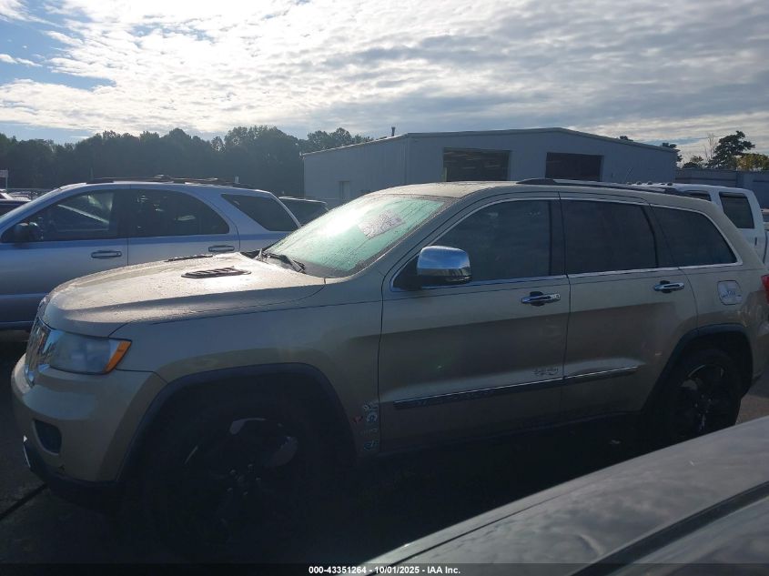 2011 Jeep Grand Cherokee Overland VIN: 1J4RR6GT0BC606930 Lot: 43351264