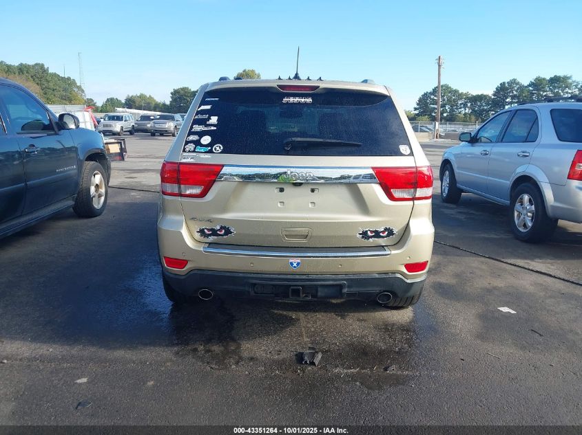 2011 Jeep Grand Cherokee Overland VIN: 1J4RR6GT0BC606930 Lot: 43351264