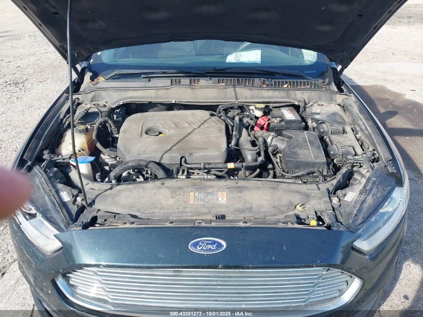 2014 Ford Fusion Se VIN: 3FA6P0HD1ER253001 Lot: 43351273