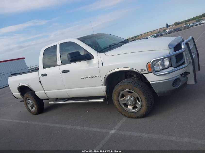2004 Dodge Ram 2500 Slt/Laramie VIN: 3D7KU28D24G148352 Lot: 43351290