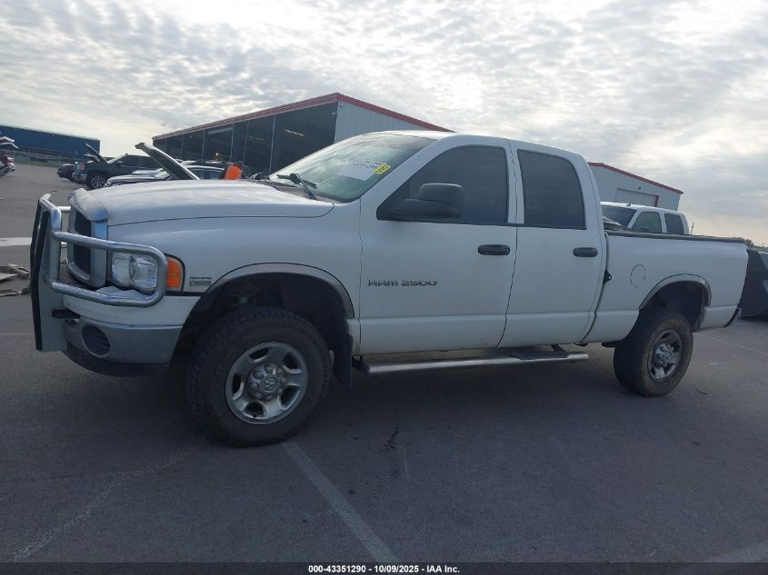2004 Dodge Ram 2500 Slt/Laramie VIN: 3D7KU28D24G148352 Lot: 43351290