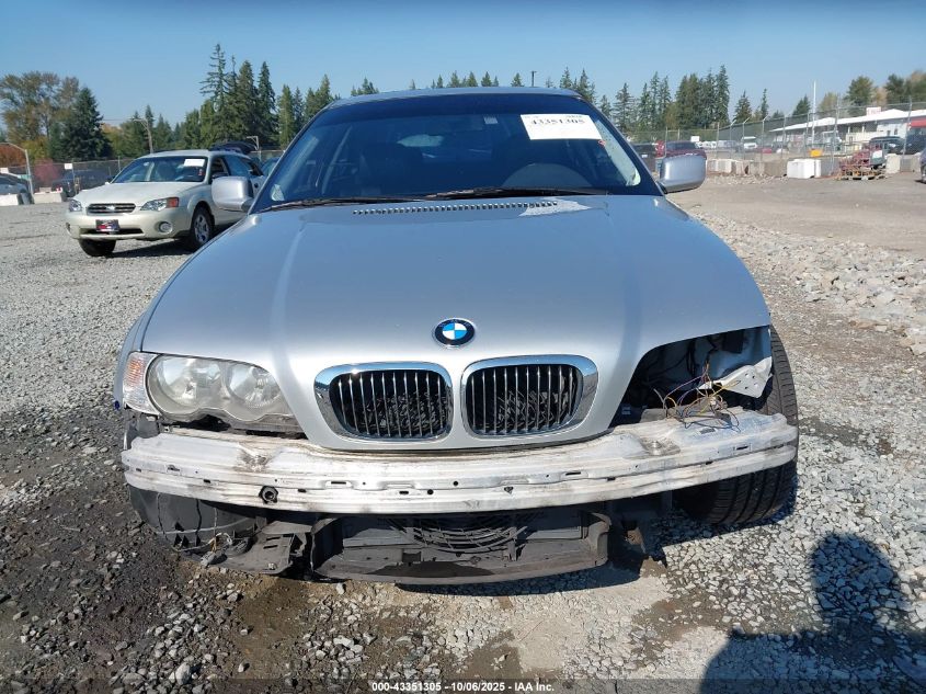 2001 BMW 330Ci VIN: WBABN53401JU36247 Lot: 43351305