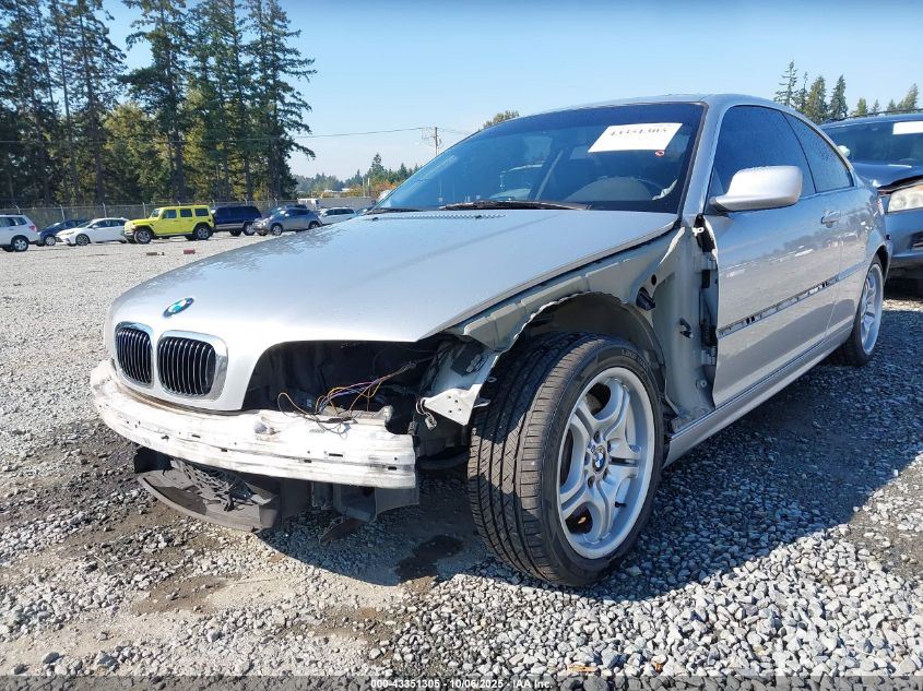 2001 BMW 330Ci VIN: WBABN53401JU36247 Lot: 43351305