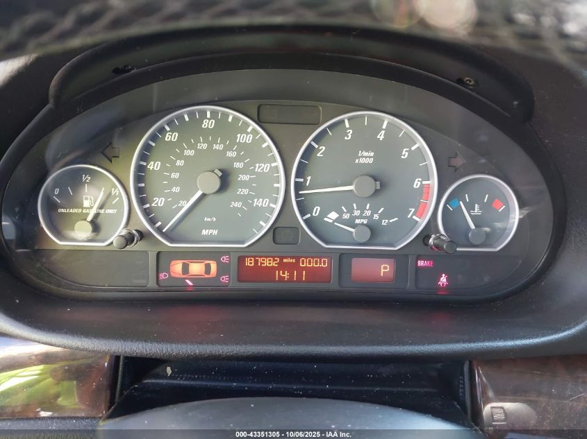 2001 BMW 330Ci VIN: WBABN53401JU36247 Lot: 43351305