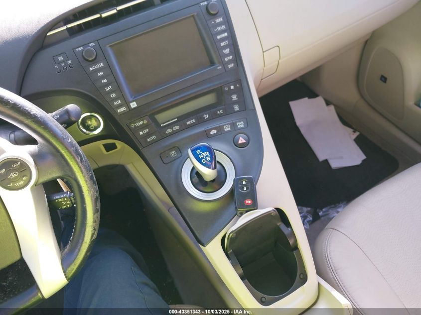 2010 Toyota Prius Iv VIN: JTDKN3DU2A0155563 Lot: 43351343