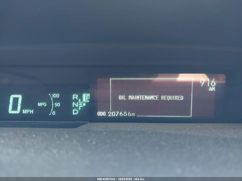 2010 Toyota Prius Iv VIN: JTDKN3DU2A0155563 Lot: 43351343