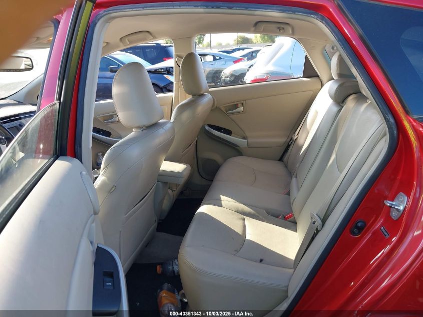 2010 Toyota Prius Iv VIN: JTDKN3DU2A0155563 Lot: 43351343