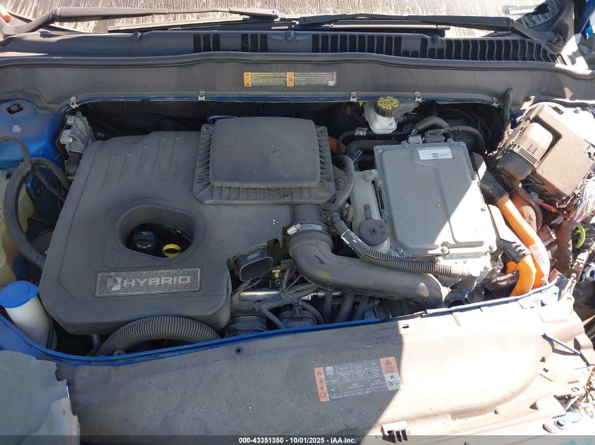 2020 Ford Fusion Hybrid Se VIN: 3FA6P0LU0LR223007 Lot: 43351350