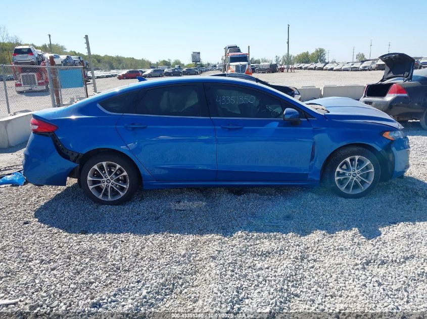 2020 Ford Fusion Hybrid Se VIN: 3FA6P0LU0LR223007 Lot: 43351350