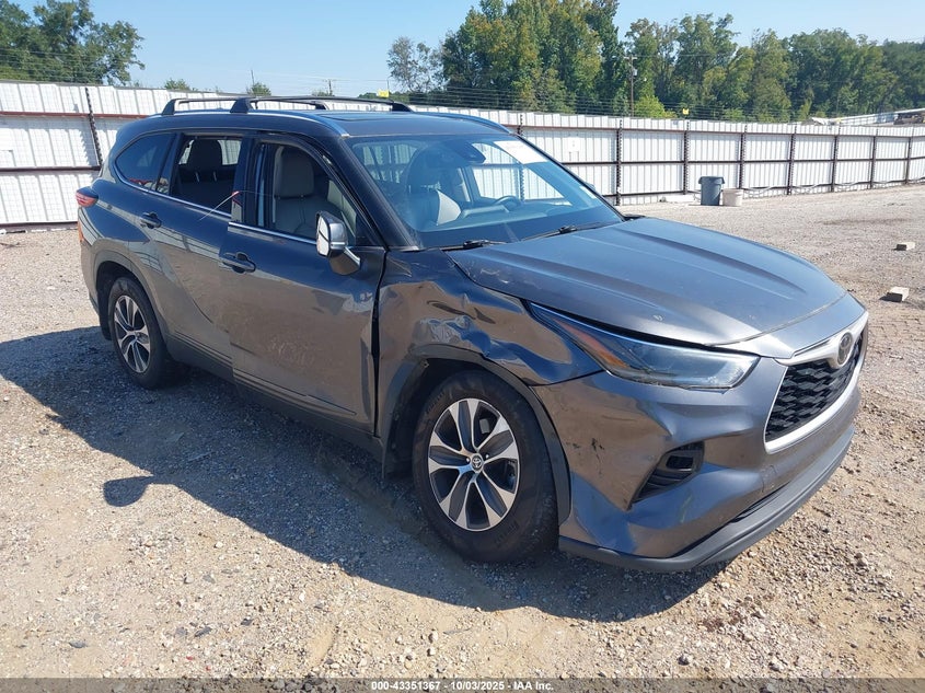 2021 TOYOTA HIGHLANDER XLE - 5TDGZRBH6MS153271