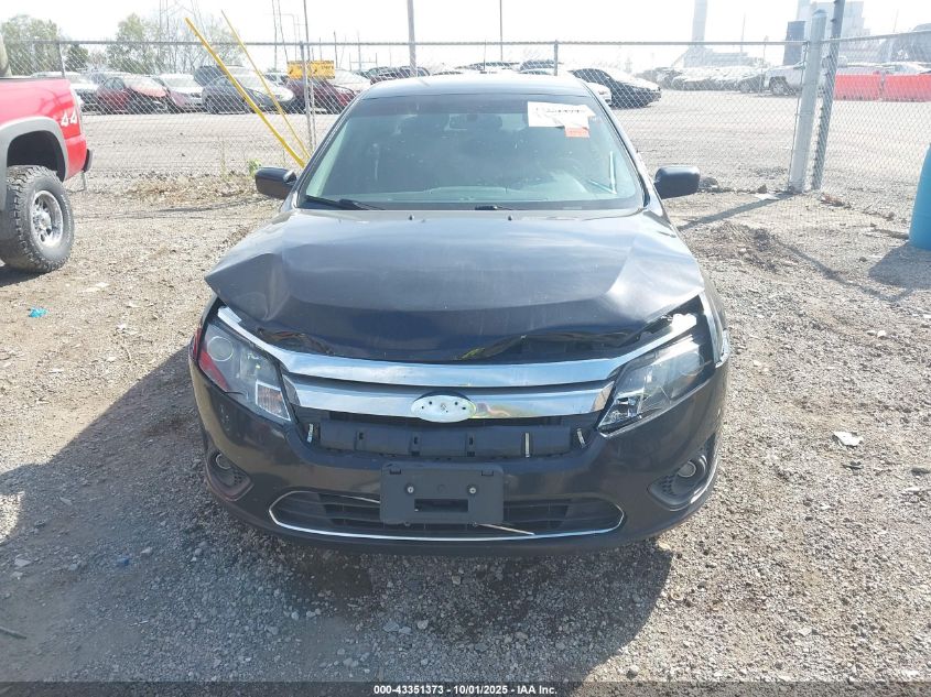 2012 Ford Fusion Se VIN: 3FAHP0HG9CR165586 Lot: 43351373