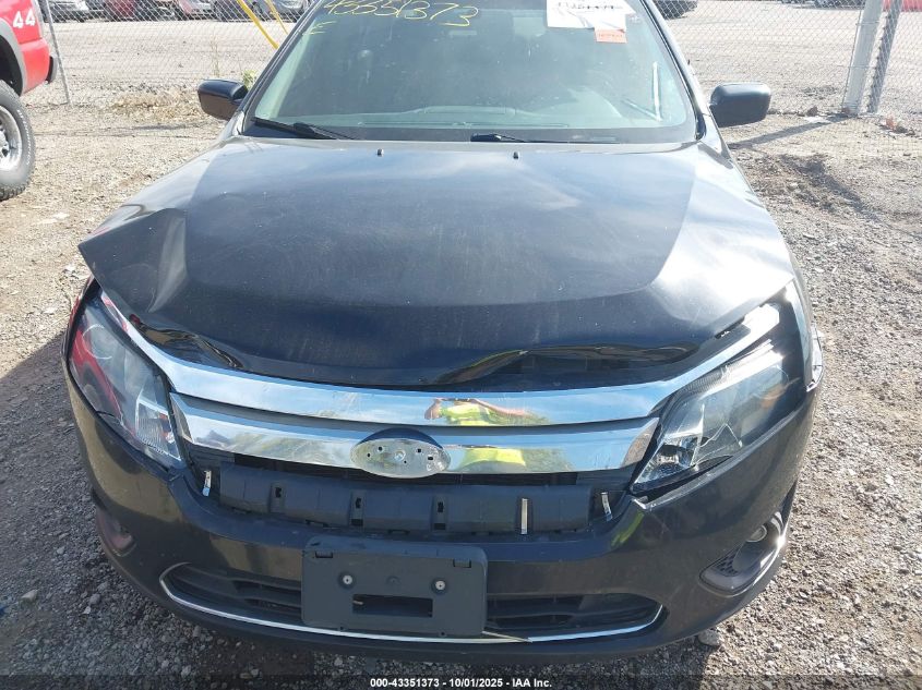 2012 Ford Fusion Se VIN: 3FAHP0HG9CR165586 Lot: 43351373