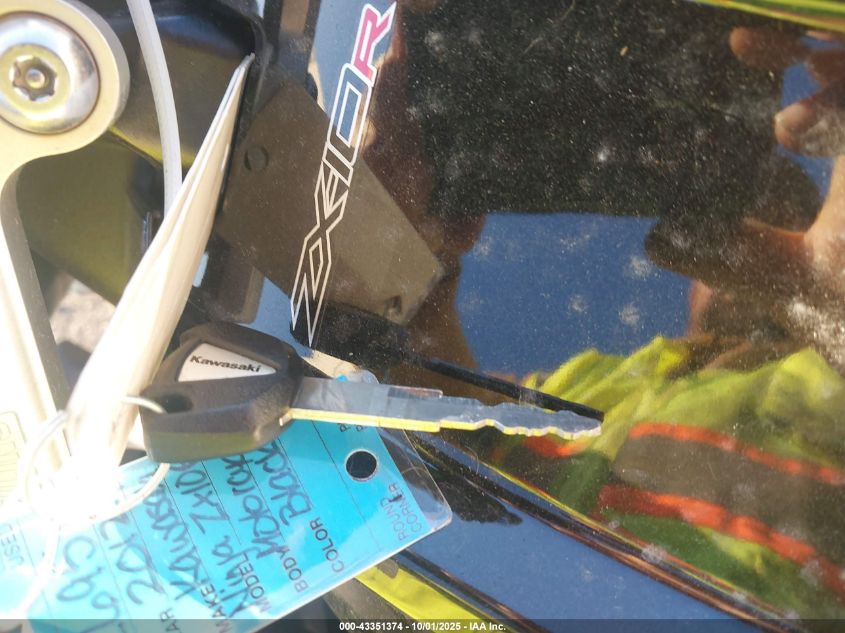 2012 Kawasaki Zx1000 J VIN: JKAZXCJ16CA012626 Lot: 43351374