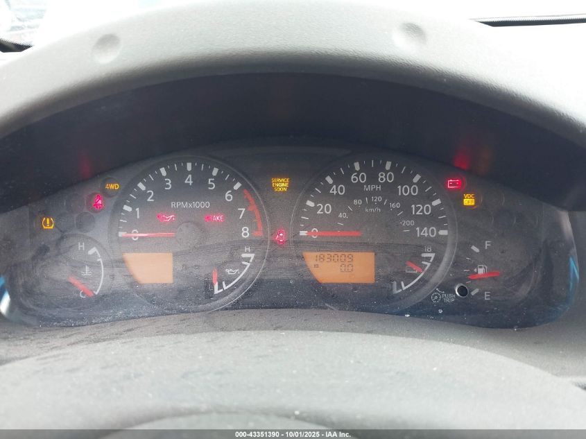 2007 Nissan Xterra Off Road VIN: 5N1AN08WX7C531032 Lot: 43351390