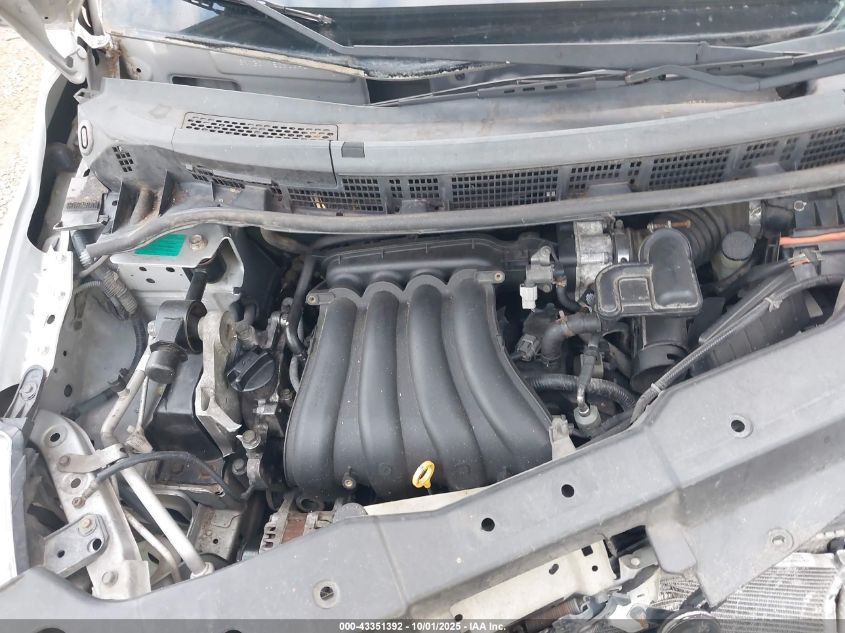 2008 Nissan Versa 1.8S VIN: 3N1BC11E28L395736 Lot: 43351392