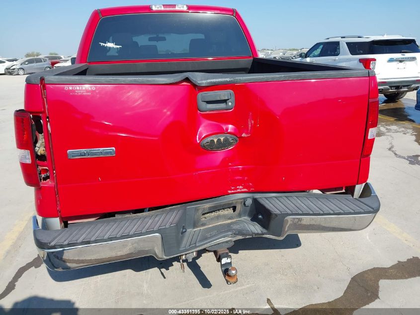 2006 Ford F-150 Lariat/Xlt VIN: 1FTPW12576KB72180 Lot: 43351395