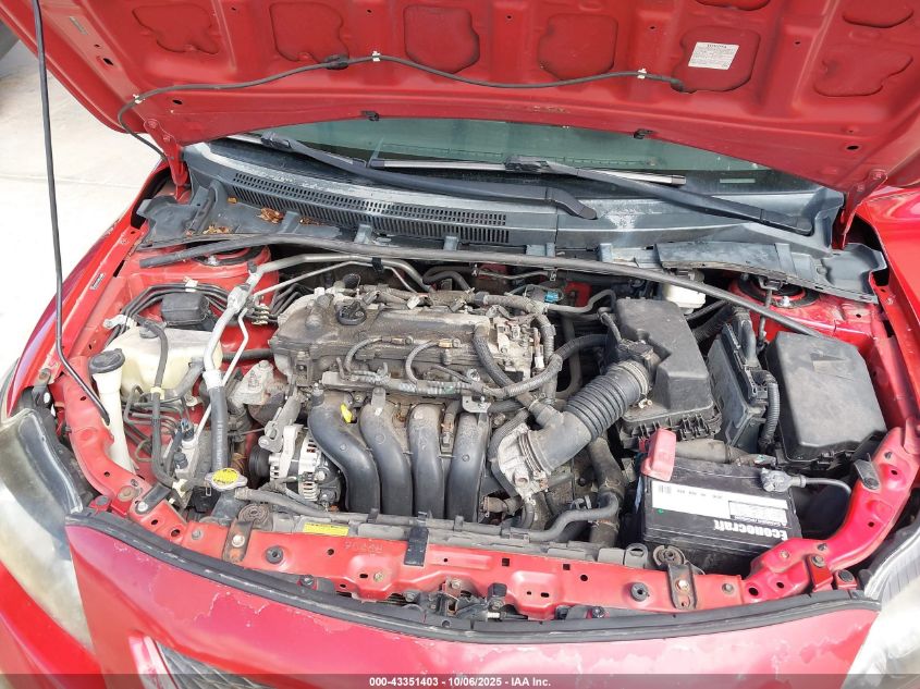 2010 Toyota Corolla S VIN: 2T1BU4EE6AC507324 Lot: 43351403