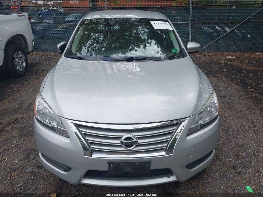 2014 Nissan Sentra Sv VIN: 3N1AB7AP6EY210279 Lot: 43351404