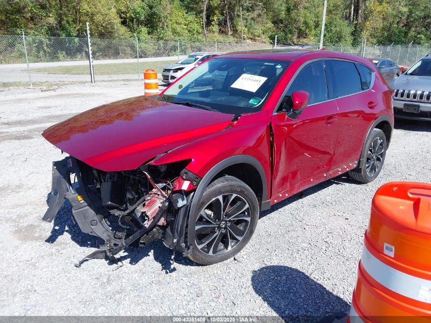 2023 Mazda Cx-5 2.5 S Premium Plus VIN: JM3KFBEM9P0115700 Lot: 43351405