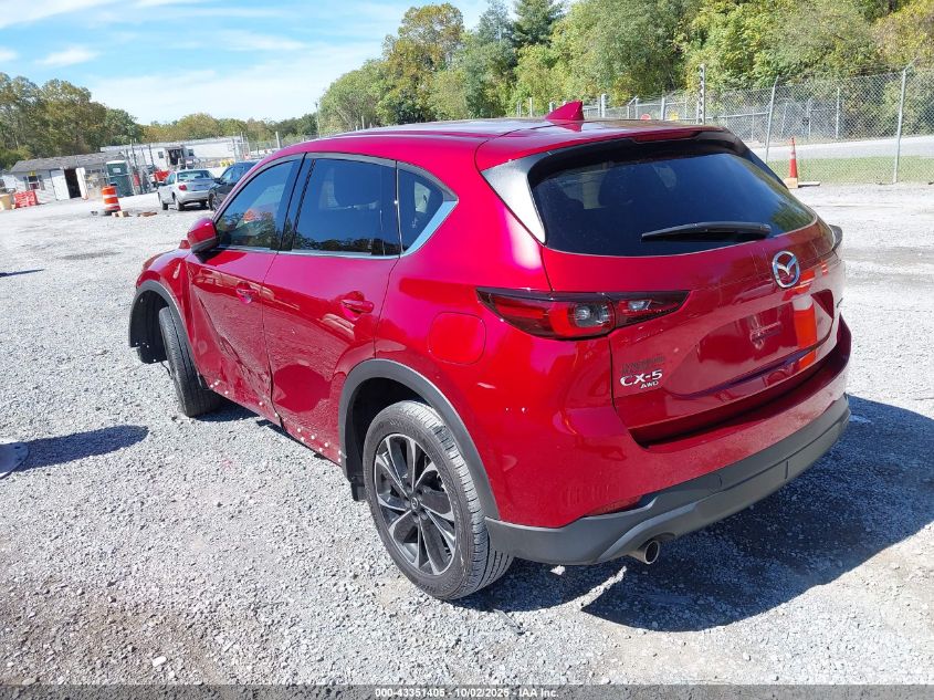 2023 Mazda Cx-5 2.5 S Premium Plus VIN: JM3KFBEM9P0115700 Lot: 43351405