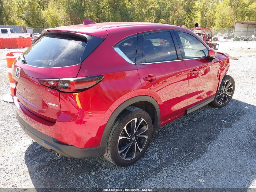 2023 Mazda Cx-5 2.5 S Premium Plus VIN: JM3KFBEM9P0115700 Lot: 43351405
