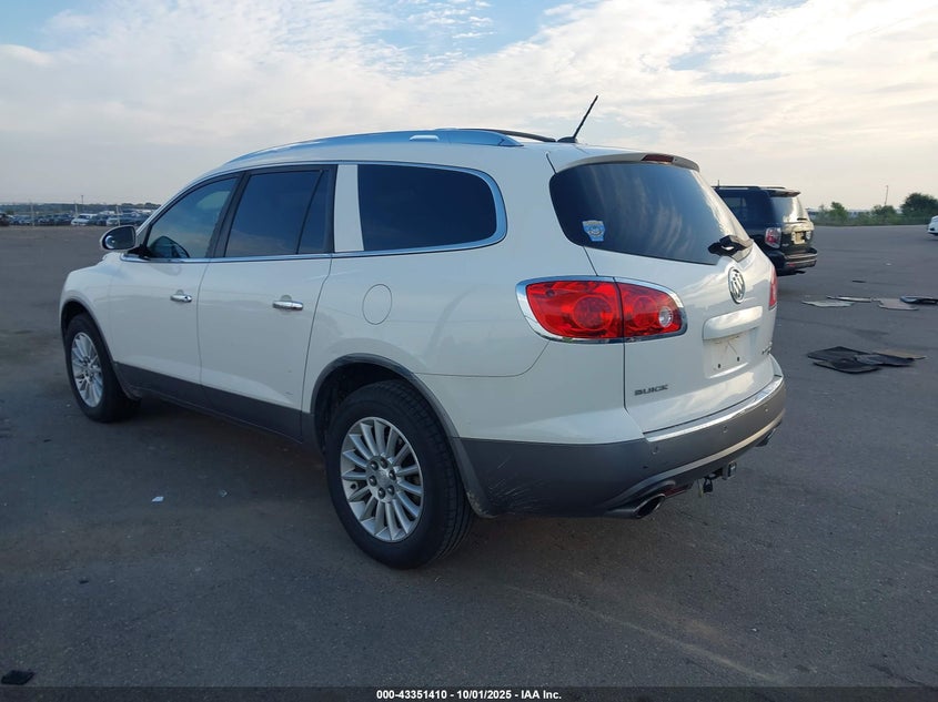 2009 Buick Enclave Cxl white other gasoline 5GAER23D19J143196 photo #4
