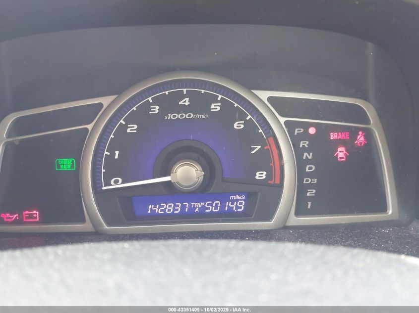 2008 Honda Civic Ex VIN: 1HGFA16888L001726 Lot: 43351409