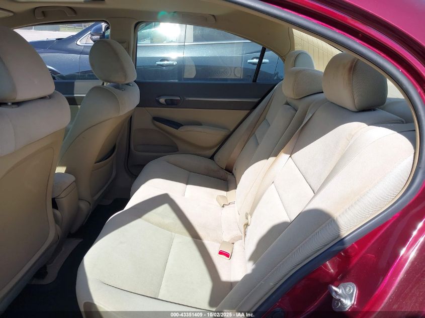 2008 Honda Civic Ex VIN: 1HGFA16888L001726 Lot: 43351409