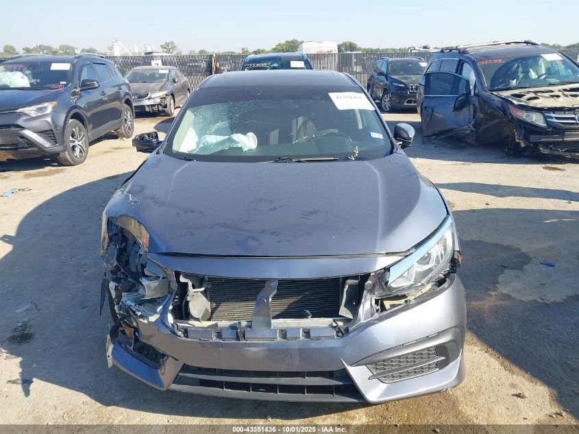 2016 Honda Civic Ex VIN: 19XFC2F70GE055177 Lot: 43351436