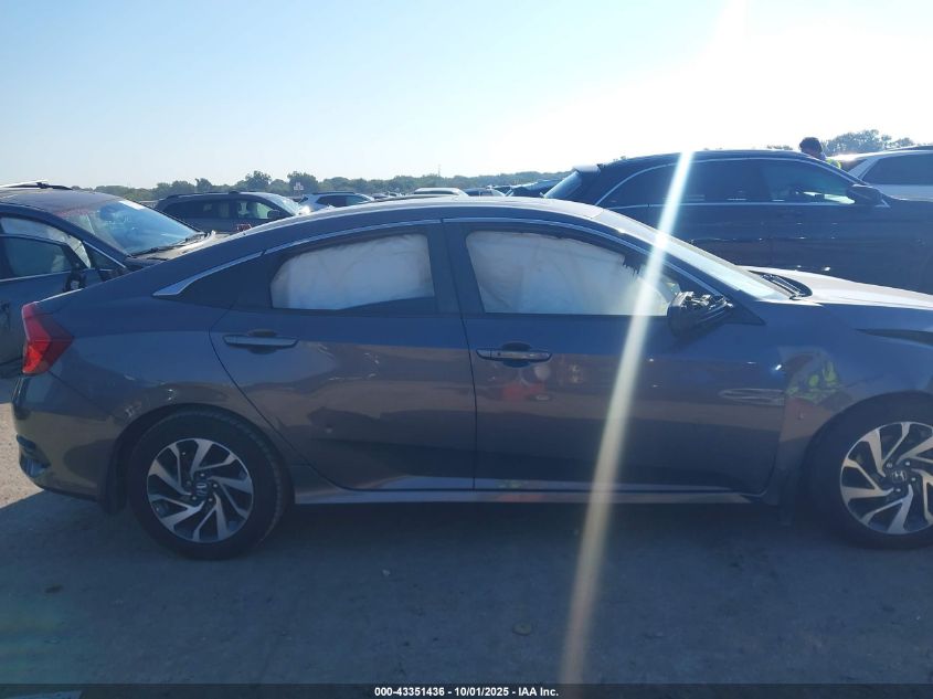 2016 Honda Civic Ex VIN: 19XFC2F70GE055177 Lot: 43351436