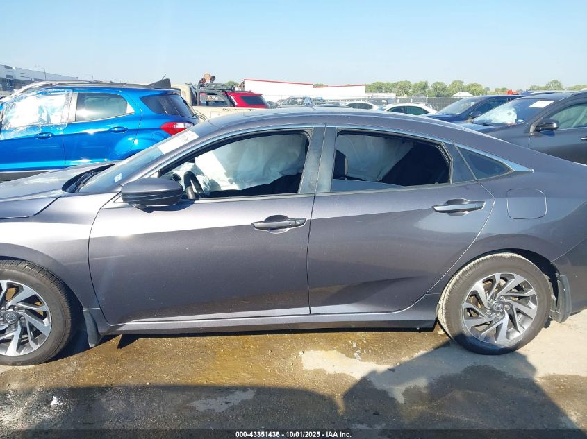 2016 Honda Civic Ex VIN: 19XFC2F70GE055177 Lot: 43351436