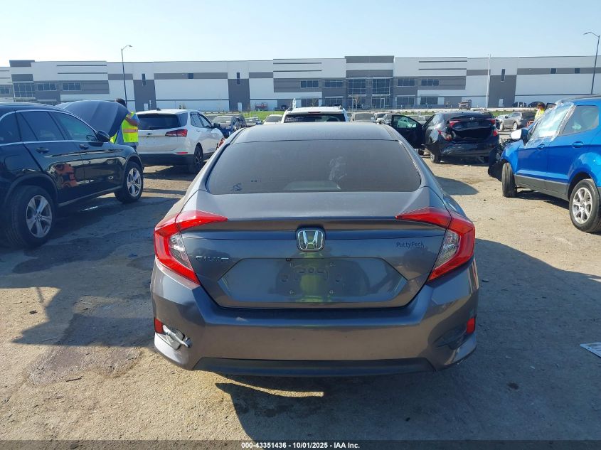 2016 Honda Civic Ex VIN: 19XFC2F70GE055177 Lot: 43351436