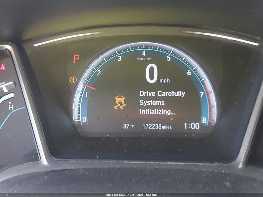 2016 Honda Civic Ex VIN: 19XFC2F70GE055177 Lot: 43351436