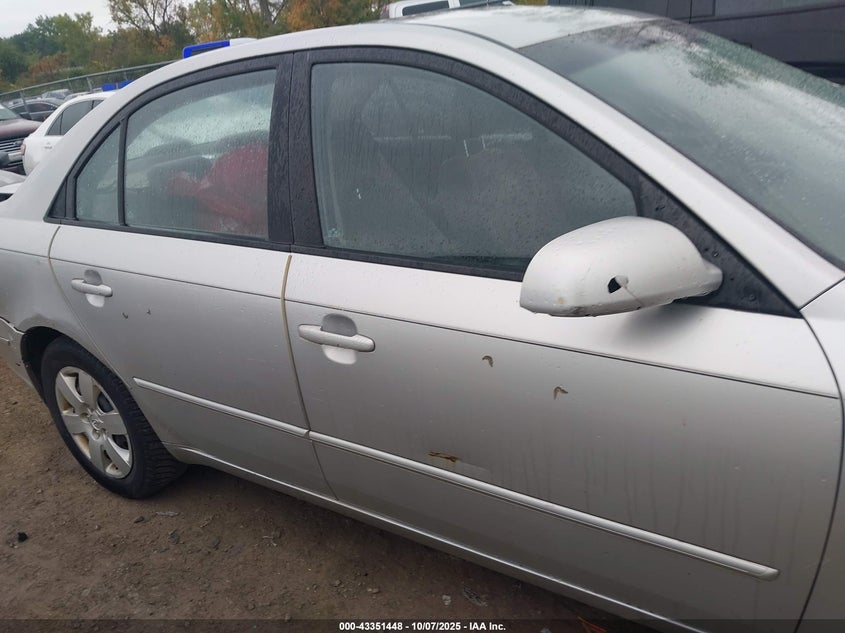 2009 Hyundai Sonata Gls VIN: 5NPET46C29H479527 Lot: 43351448