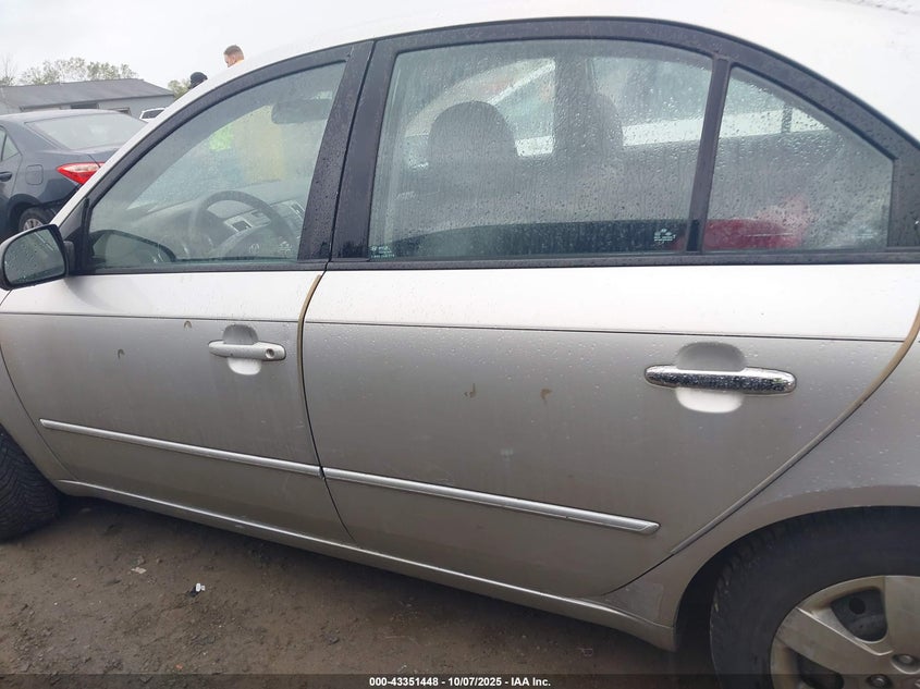 2009 Hyundai Sonata Gls VIN: 5NPET46C29H479527 Lot: 43351448