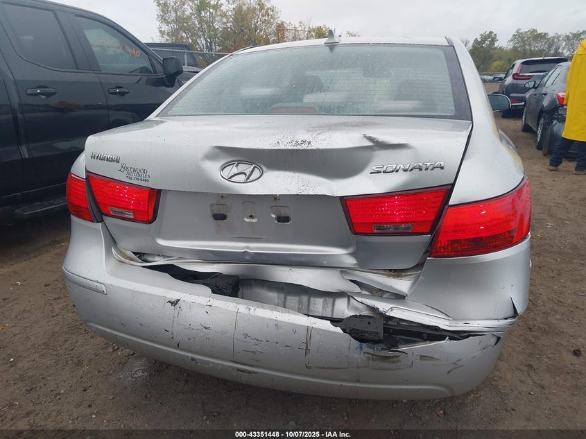 2009 Hyundai Sonata Gls VIN: 5NPET46C29H479527 Lot: 43351448