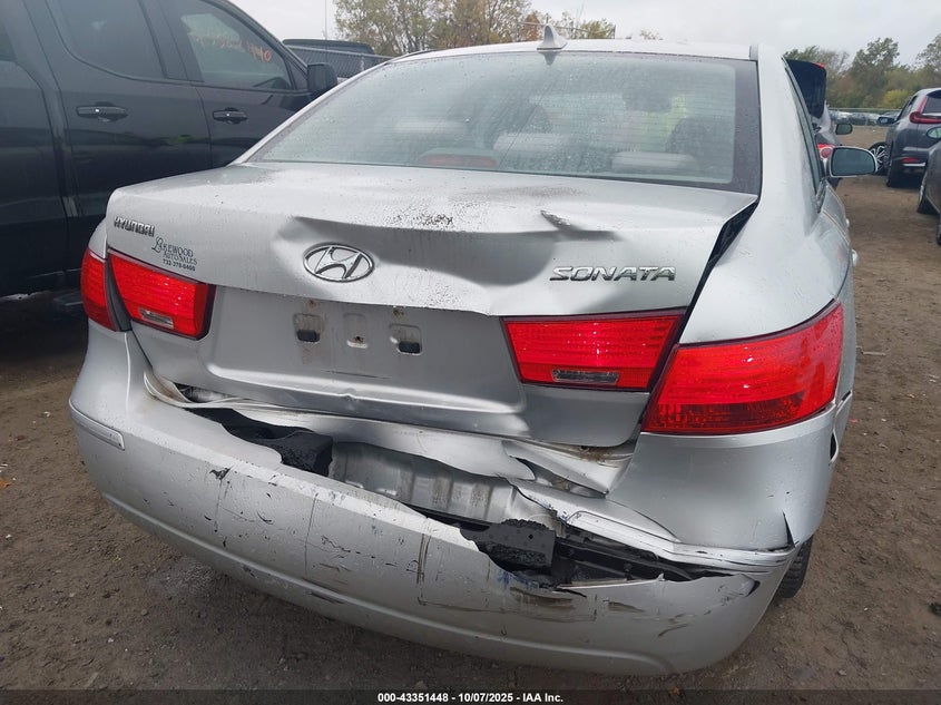2009 Hyundai Sonata Gls VIN: 5NPET46C29H479527 Lot: 43351448