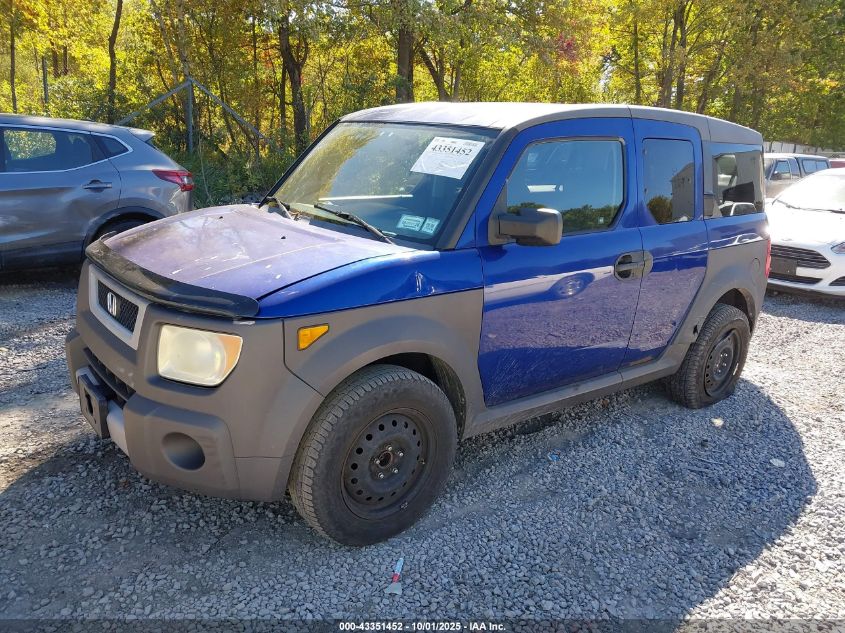 2005 Honda Element Ex VIN: 5J6YH28615L024095 Lot: 43351452