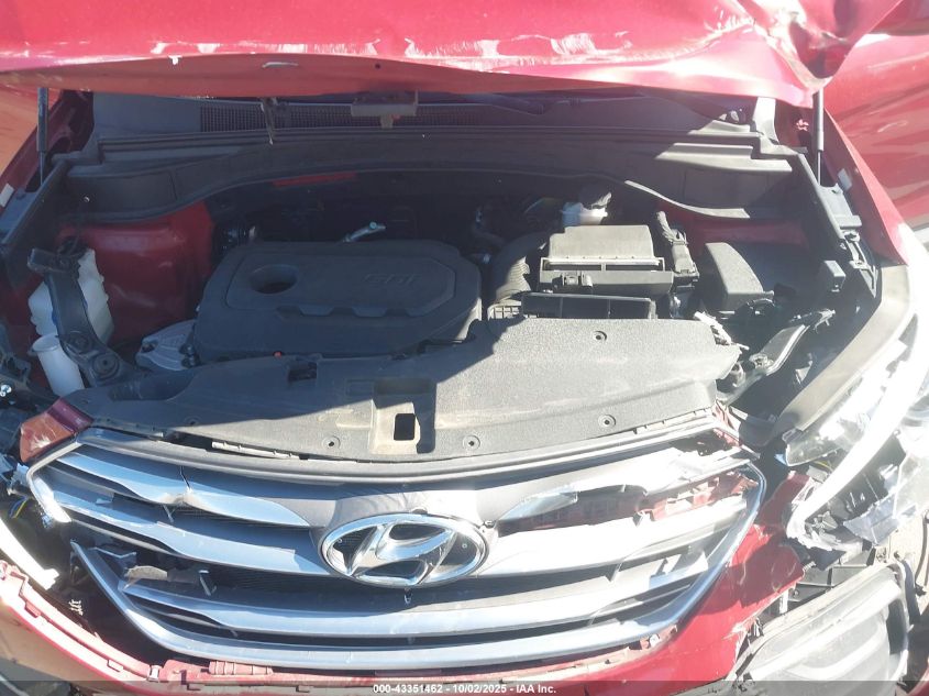 2018 HYUNDAI SANTA FE SPORT 2.4L 5XYZTDLB9JG544463