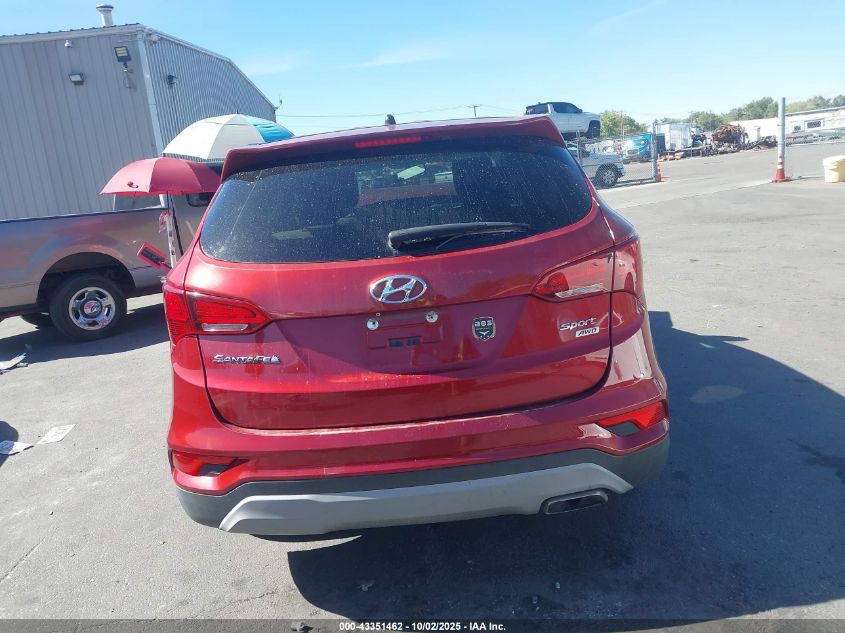 2018 HYUNDAI SANTA FE SPORT 2.4L 5XYZTDLB9JG544463