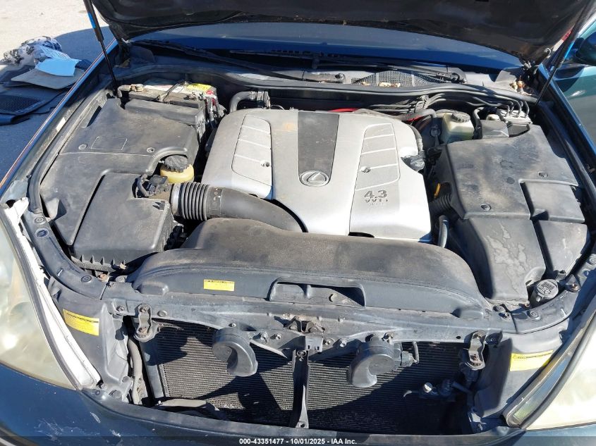 2001 Lexus Ls 430 VIN: JTHBN30F510049193 Lot: 43351477