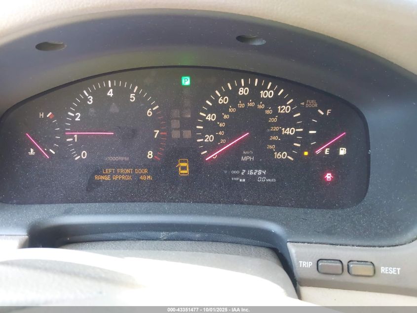 2001 Lexus Ls 430 VIN: JTHBN30F510049193 Lot: 43351477