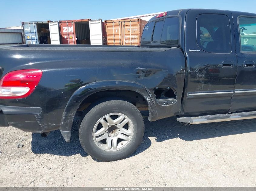 2005 Toyota Tundra Limited V8 VIN: 5TBRT38185S457603 Lot: 43351479