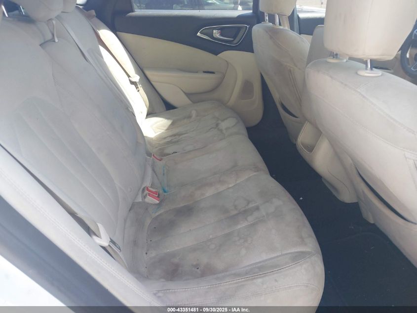 2016 Chrysler 200 Limited VIN: 1C3CCCABXGN191160 Lot: 43351481